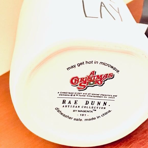 Rae Dunn A Christmas Story Fra Gee Lay Leg Lamp Mug - Picture 4 of 4